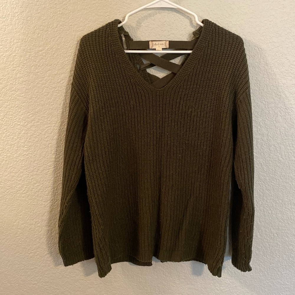 Altard State Tie Back Sweater